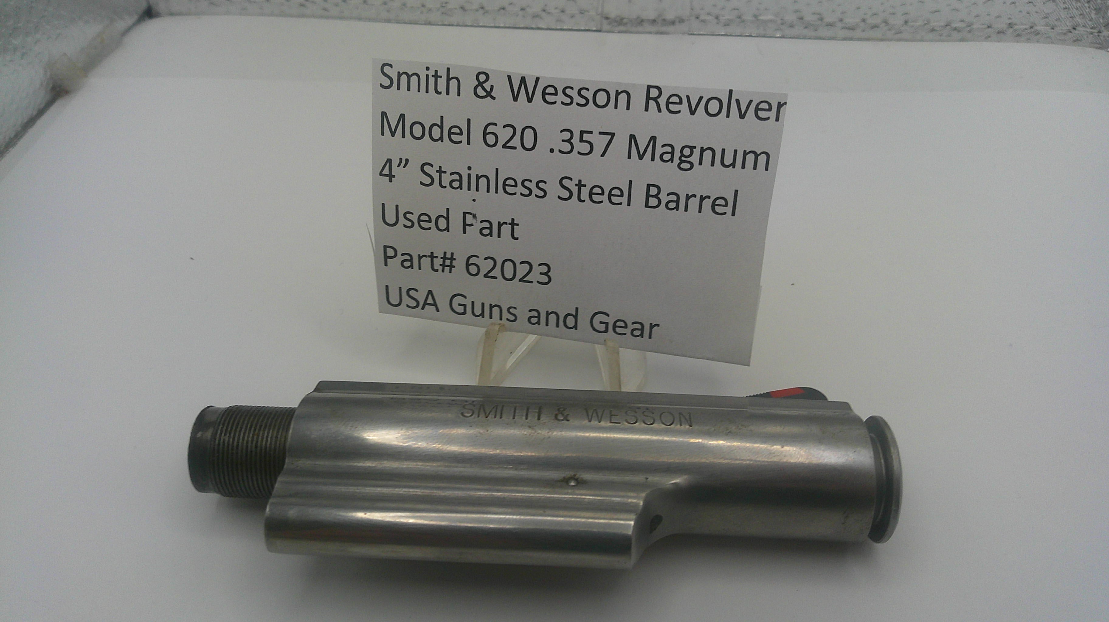 Smith & Wesson Revolver Model 620 .357 Magnum 4" Barrel 62023