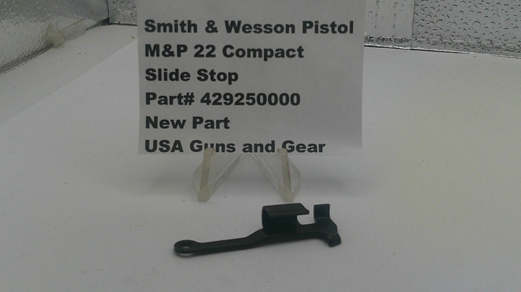 Smith & Wesson M&P 22 Compact Slide Stop Assembly - OEM Part 429250000