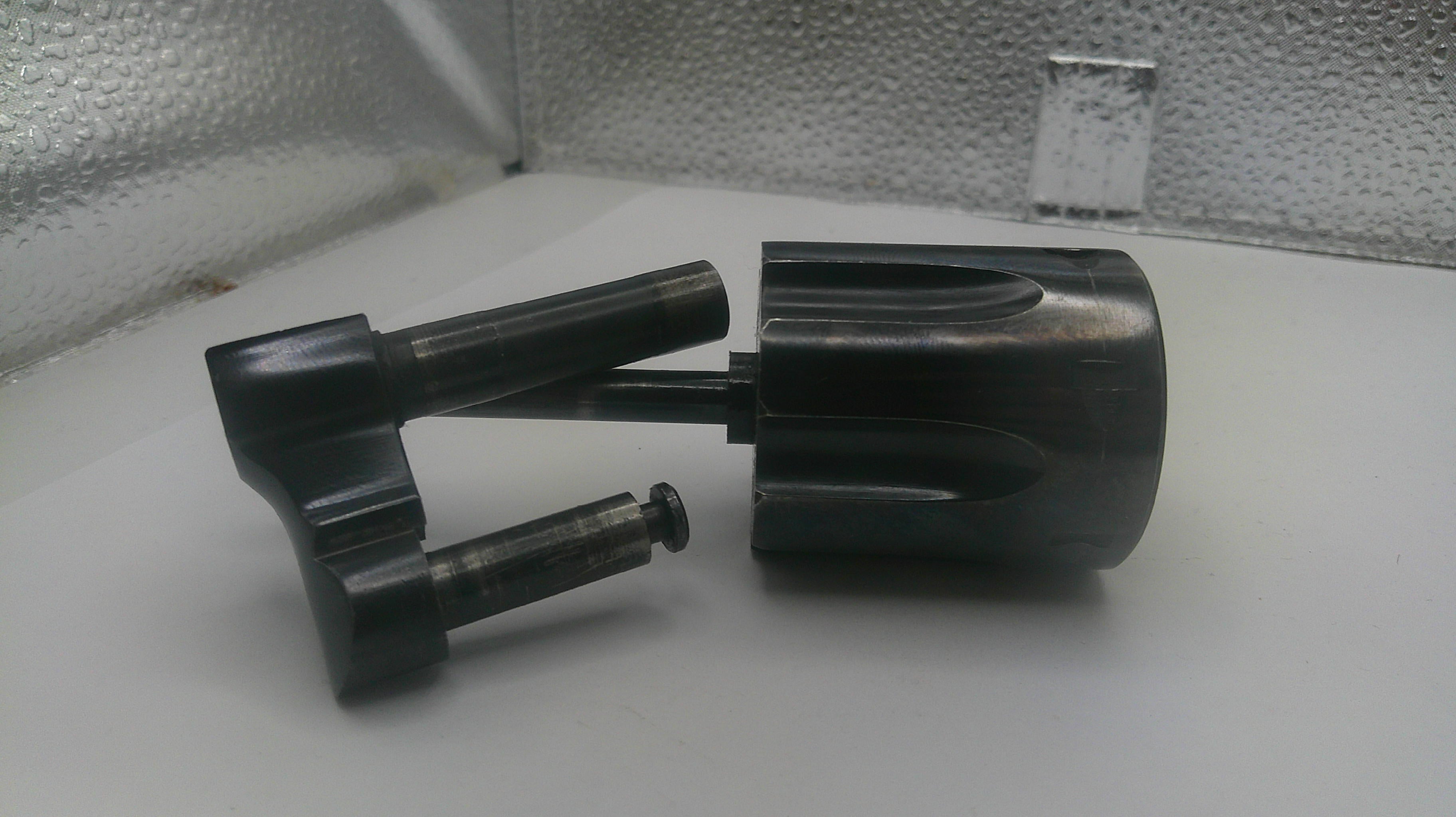 Smith & Wesson K Frame Model 17 Cylinder Assembly with Yoke - Blue Steel .22 Long Rifle - Used OEM Part 1770