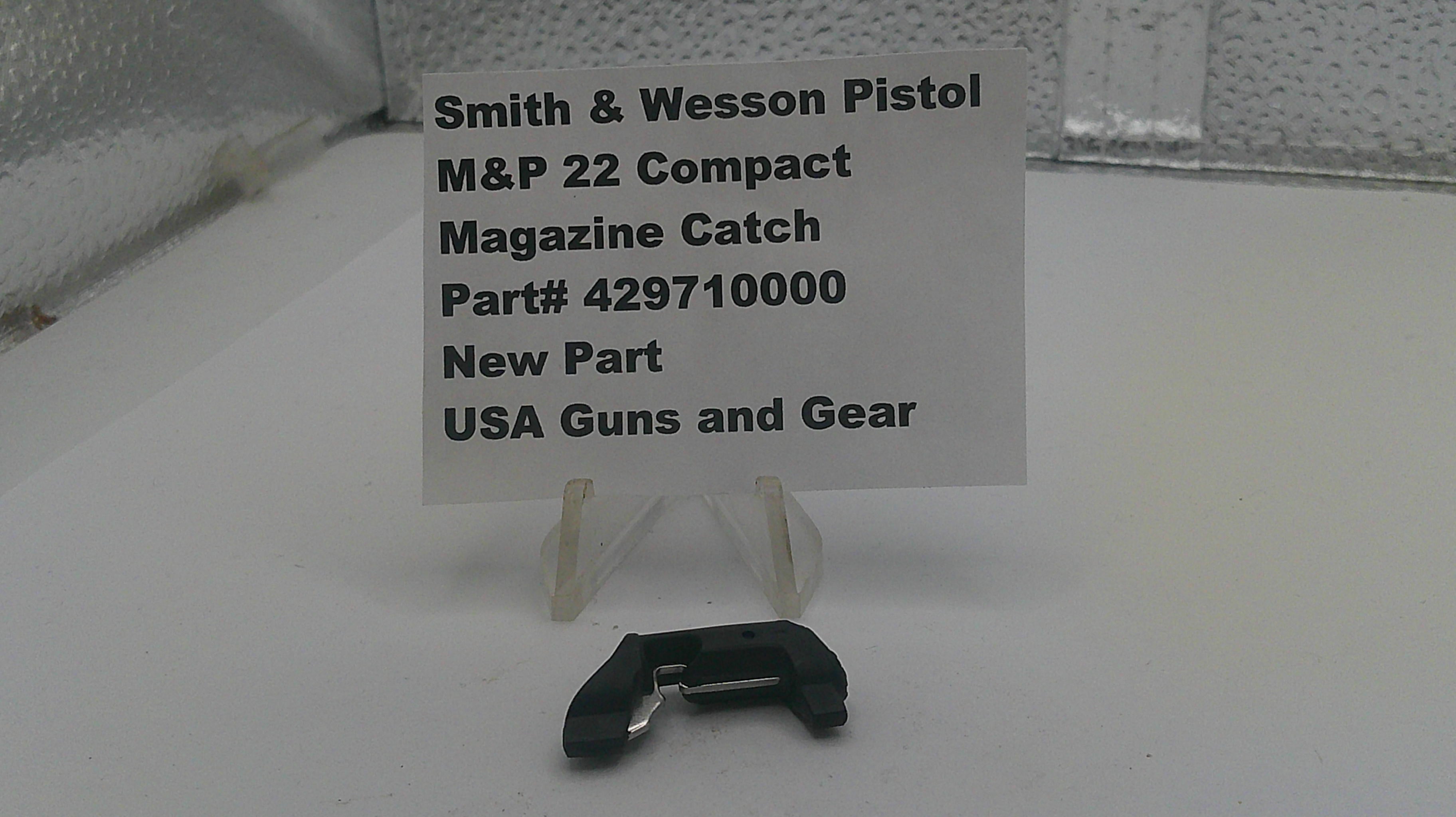 Smith & Wesson M&P 22 Compact Magazine Catch | OEM Part 429710000