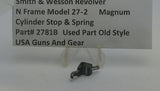 Smith & Wesson Model 27 Cylinder Stop & Spring .357 Magnum Used 2781B