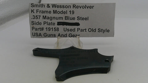 S&W K Frame Model 19 Used Side Plate .357 Magnum 19158