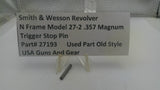 Smith & Wesson Model 27 Trigger Stop Pin .357 Magnum Used 27193