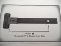 66184D S & W K Frame Models 66-66-3 Rear Adjustable Sight .357 Mag 1.95" Used