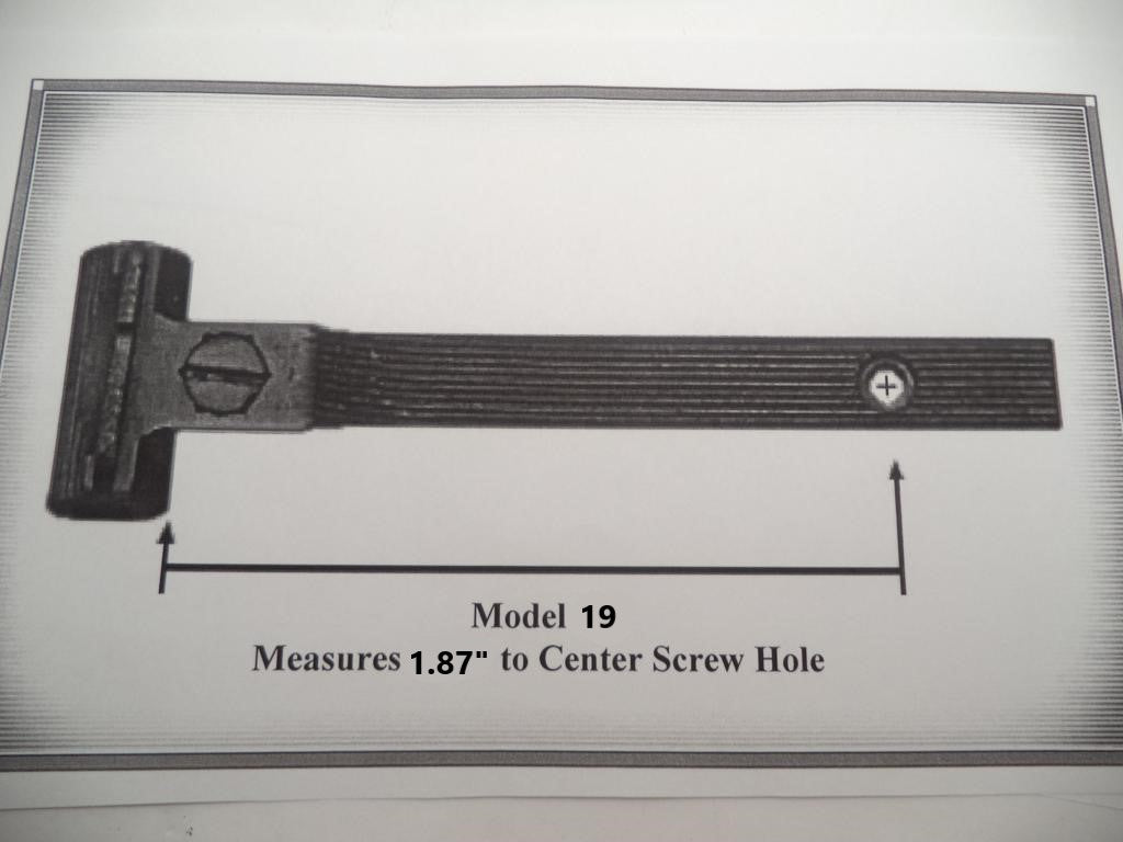 19162A S&W K Pre-Model 19 Adjustable Rear Sight Combat Magnum .357 Magnum