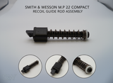 S&W M&P 22 Compact recoil assembly multi-angle comparison