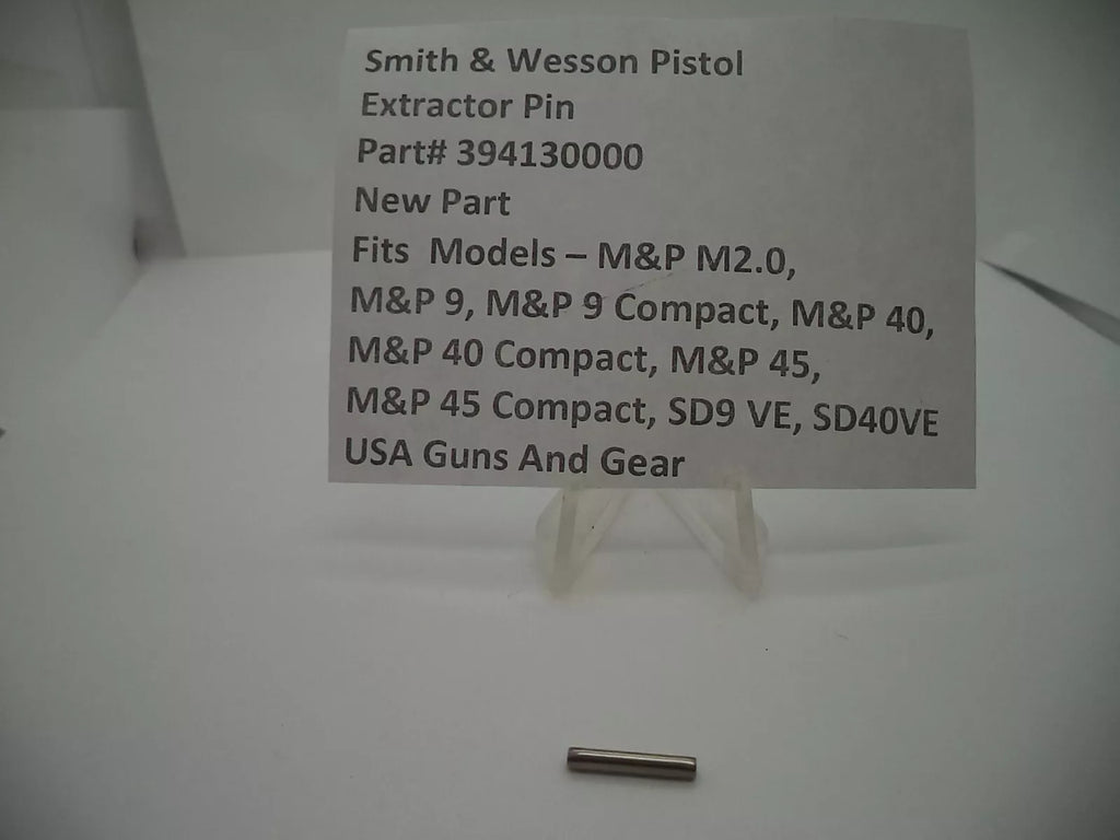 Smith & Wesson All M&P/Equalizer Series Extractor Pin | OEM Part 394130000 |