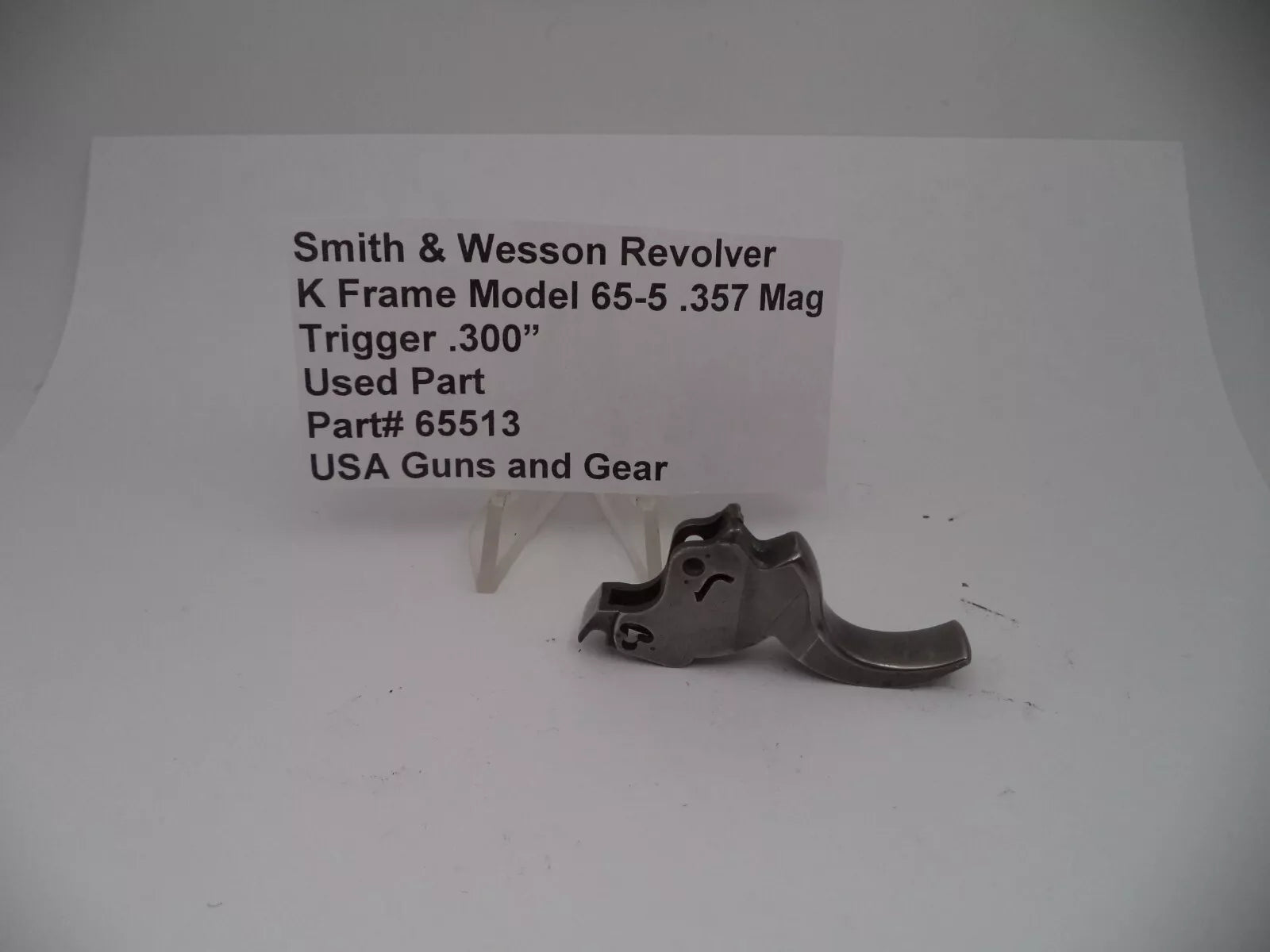 Smith & Wesson K Frame Model 65-5 Trigger .300" MIM - Part# 65513