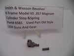 6581 S&W K Frame Model 65 Cylinder Stop & Spring .357 Magnum