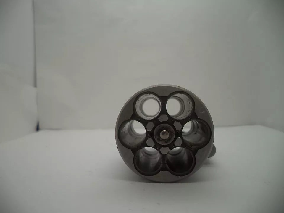 Smith & Wesson K Frame Model 66 Cylinder & Yoke Assembly - Recessed Stainless Steel .357 Magnum - Old Style - Used OEM Part 6678