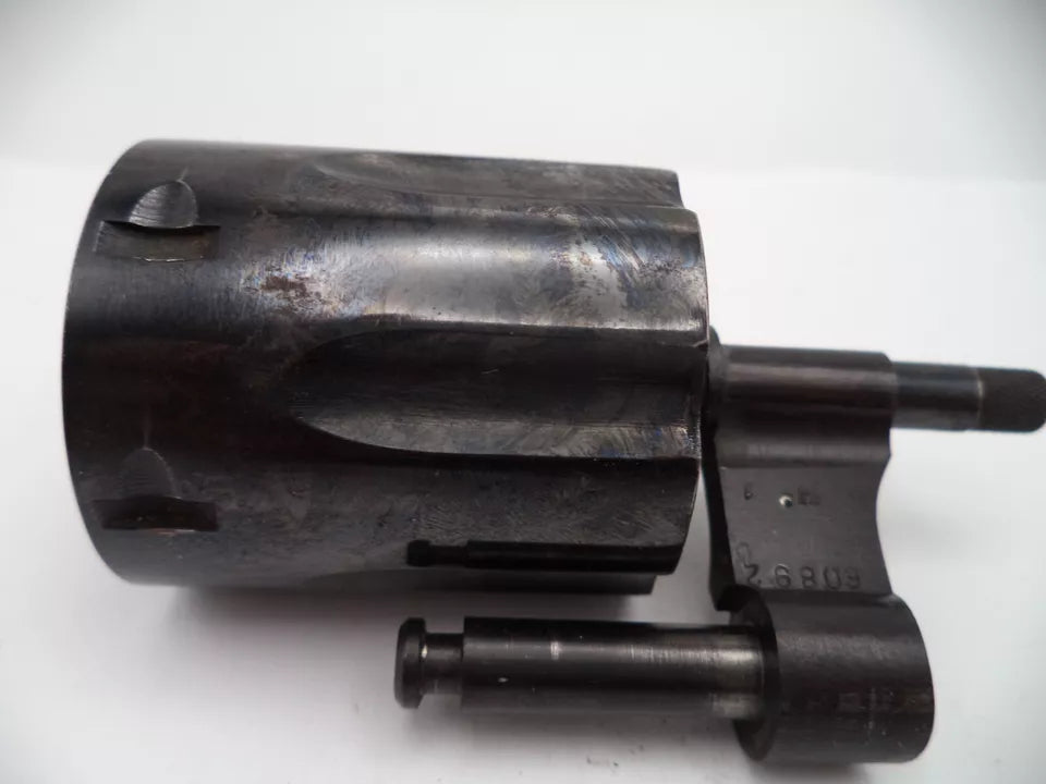 Smith & Wesson K Frame Model 12 Cylinder & Yoke Assembly - Blue Steel .38 Special - Used OEM Part K1210