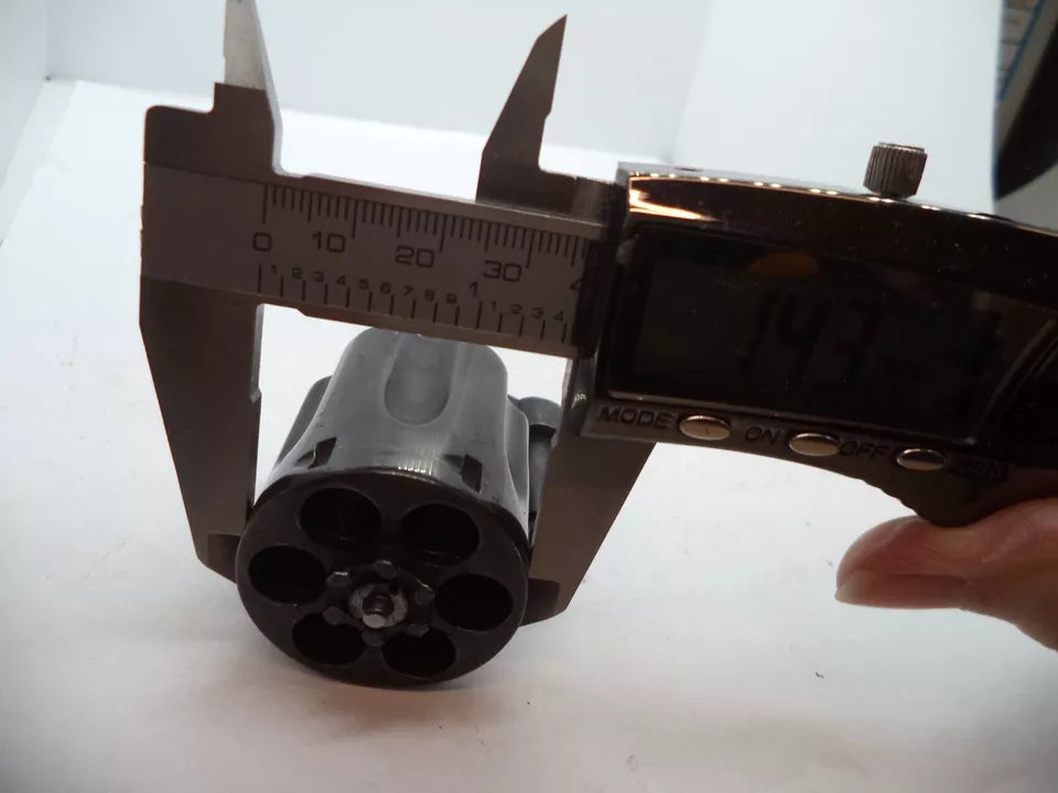 Smith & Wesson K Frame M&P 1st Model 4 Screw Cylinder & Yoke Assembly - Serial# 3312 Blue Steel .38 Colt - Used OEM Part MPC2