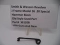 36120B Smith & Wesson J Frame Model 36 Hammer Block .38 Special