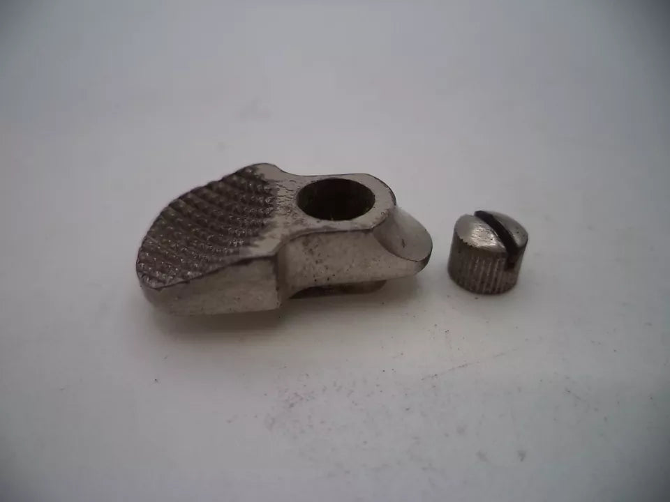 13V22 S&W K Frame Model 13 Thumb Piece & Nut Nickel Plated .357 Magnum
