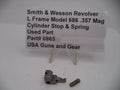 Smith & Wesson Model 686 L Frame Cylinder Stop & Spring .357 Magnum, Part# 6865