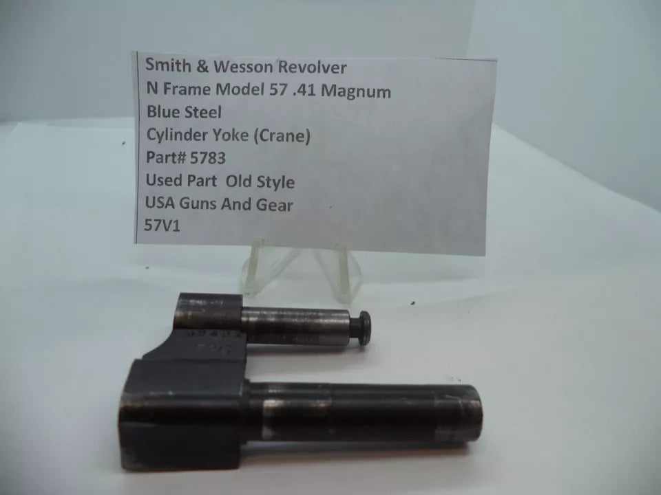Smith & Wesson N Frame Model 57 Cylinder Yoke (Crane) - Part #5783 - Blue Steel .41 Magnum - Used OEM