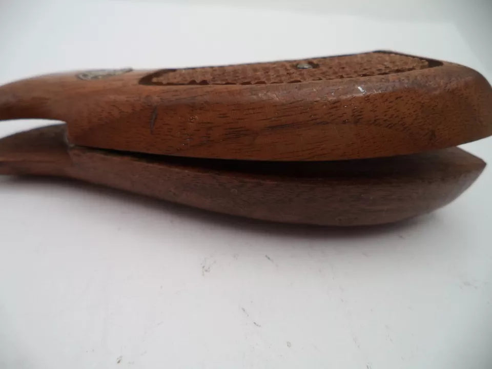 Smith & Wesson Model 65 K Frame Vintage Wood Grips - Round Butt .357 Magnum