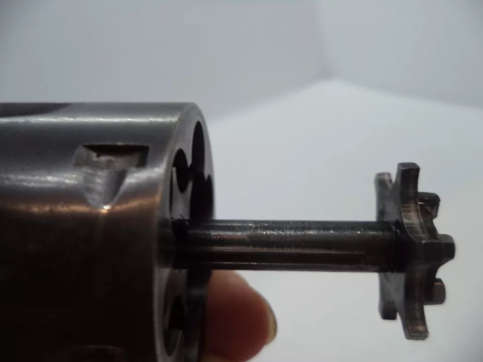 Smith & Wesson K Frame Pre-Model 15 (K38) 5 Screw Cylinder with Yoke - Blue Steel .38 Special - Used OEM Part 1577