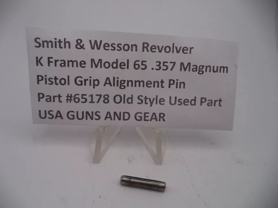 65178 S&W K Frame Model 65 Pistol Grip Alignment Pin .357 Magnum