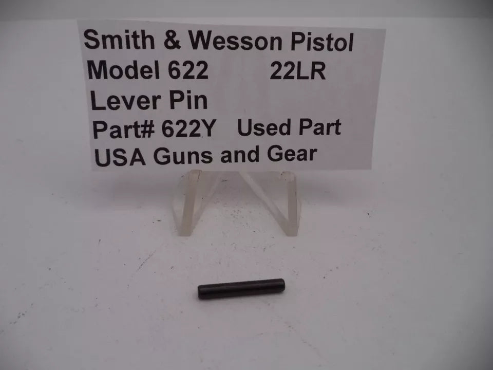 Smith & Wesson Model 622 Pistol Lever Pin .22 Long Rifle Used - Part# 622Y