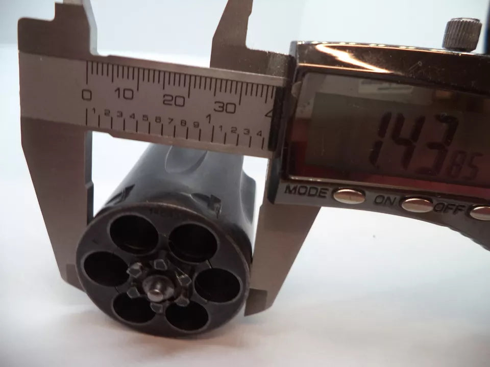 Smith & Wesson K Frame Pre-Model 15 (K38) 5 Screw Cylinder with Yoke - Blue Steel .38 Special - Used OEM Part 1577