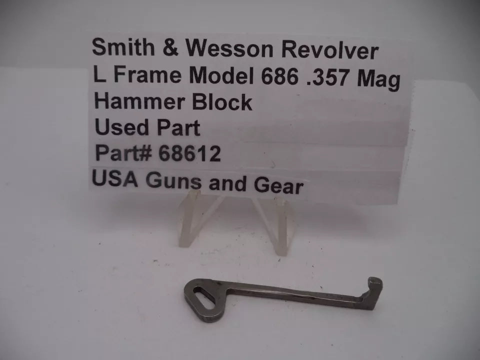 68612 Smith & Wesson L Frame Model 686 Hammer Block .357 Magnum