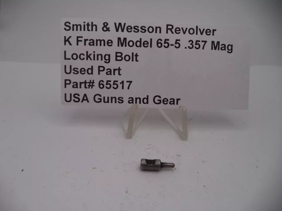 S&W K Frame Model 65-5 Locking Bolt – .357 Magnum | Part# 65517 – USA ...