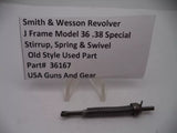 36167 Smith & Wesson J Frame Model 36 Stirrup, Spring & Swivel .38 Special