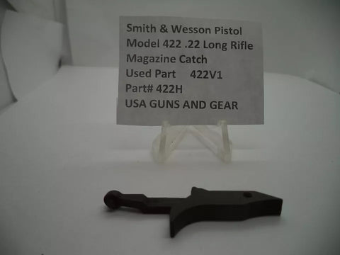 422H S&W Pistol Model 422 Magazine Catch .22 Long Rifle  Used Part
