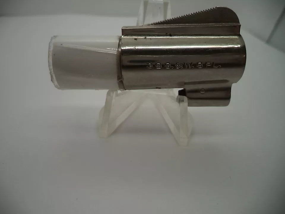 366 Smith & Wesson J Frame Model 36 Pinned 2" Barrel Nickel .38 Special