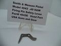 Smith & Wesson Pistol Model 4043 Firing Pin Safety Lever .40 S&W 4043E