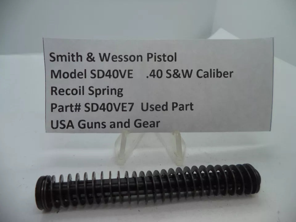 Smith & Wesson SD40 VE Recoil Spring .40 S&W - Part# SD40VE7