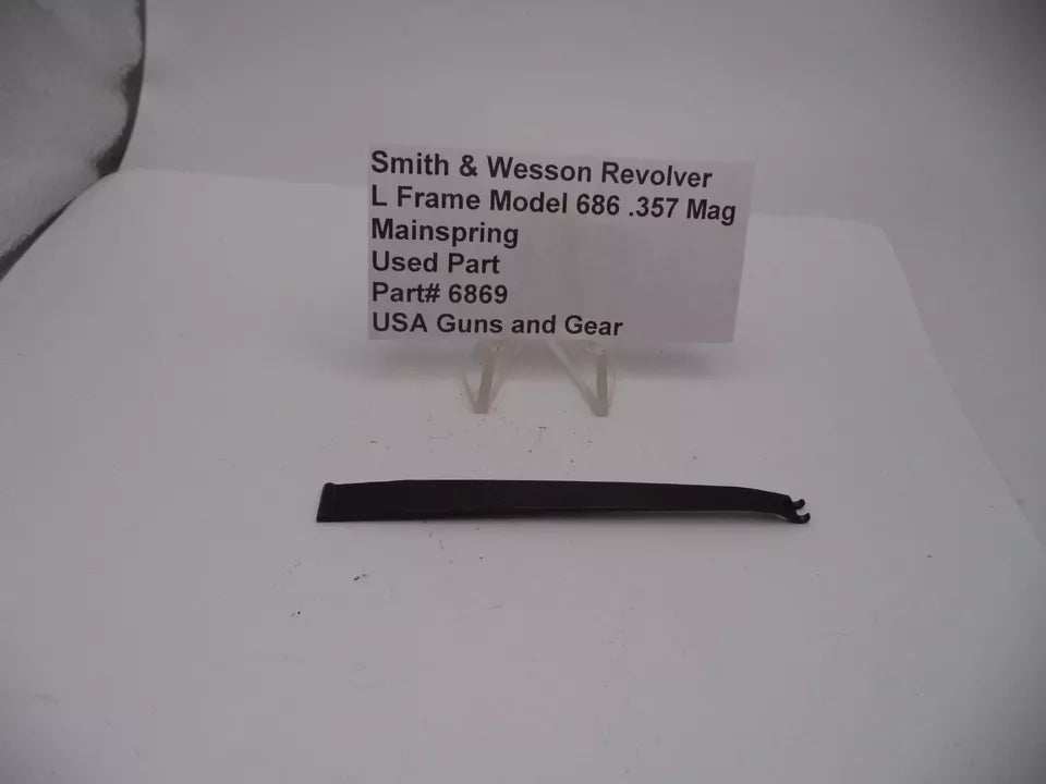 6869 Smith & Wesson L Frame Model 686 Mainspring .357 Magnum
