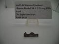 3418 Smith & Wesson J Frame Model 34-1 Hand .22 Long Rifle Used Part