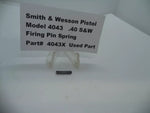 4043E Smith & Wesson Pistol Model 4043 Firing Pin Safety Lever .40 S&W