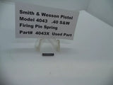 4043E Smith & Wesson Pistol Model 4043 Firing Pin Safety Lever .40 S&W