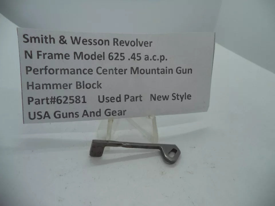 62581 S&W N Frame Model 625 Performance Center Mountain Hammer Block .45 ACP