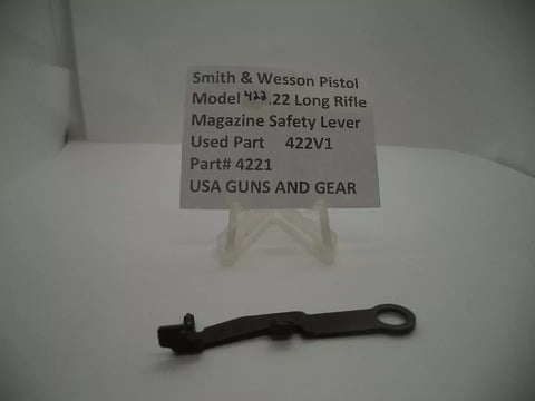 422I S&W Pistol Model 422 Magazine Safety Lever .22 Long Rifle  Used