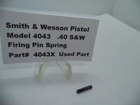 4043X Smith & Wesson Pistol Model 4043 Firing Pin Spring  .40 S&W