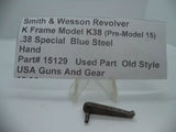 15129 S&W K Frame Model K38 (Pre-Model 15) Hand .38 SPL
