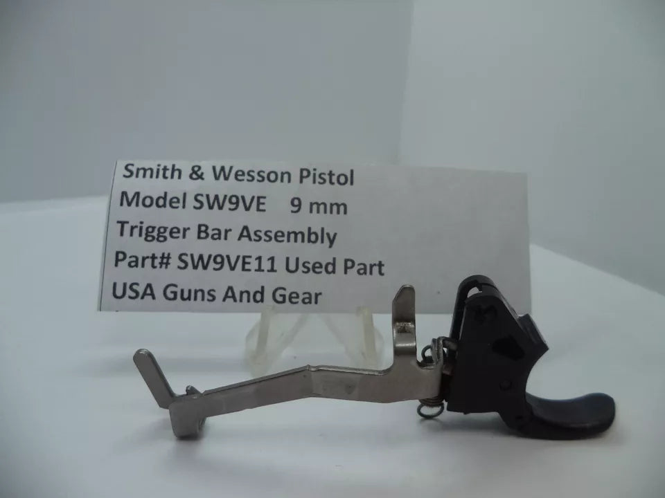 Smith & Wesson SW9VE Sigma Pistol Trigger Bar Assembly 9mm Used OEM Part SW9VE11