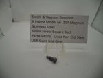 64173 S&W K Frame Model 66 Strain  Screw Square Butt .357 Magnum
