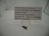 64173 S&W K Frame Model 66 Strain  Screw Square Butt .357 Magnum