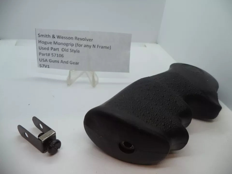 Hogue Monogrip for Smith & Wesson N Frame Revolvers Factory OEM Rubber Grip 57106
