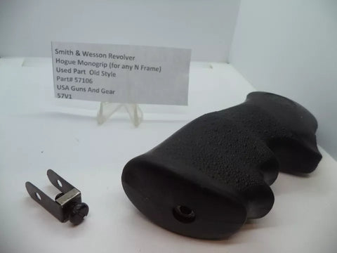 57106 Hogue Monogrip Revolver Fits Smith & Wesson any N Frame
