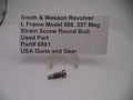 Smith & Wesson Model 686 L Frame Strain Screw Round Butt .357 Magnum, Part# 6861