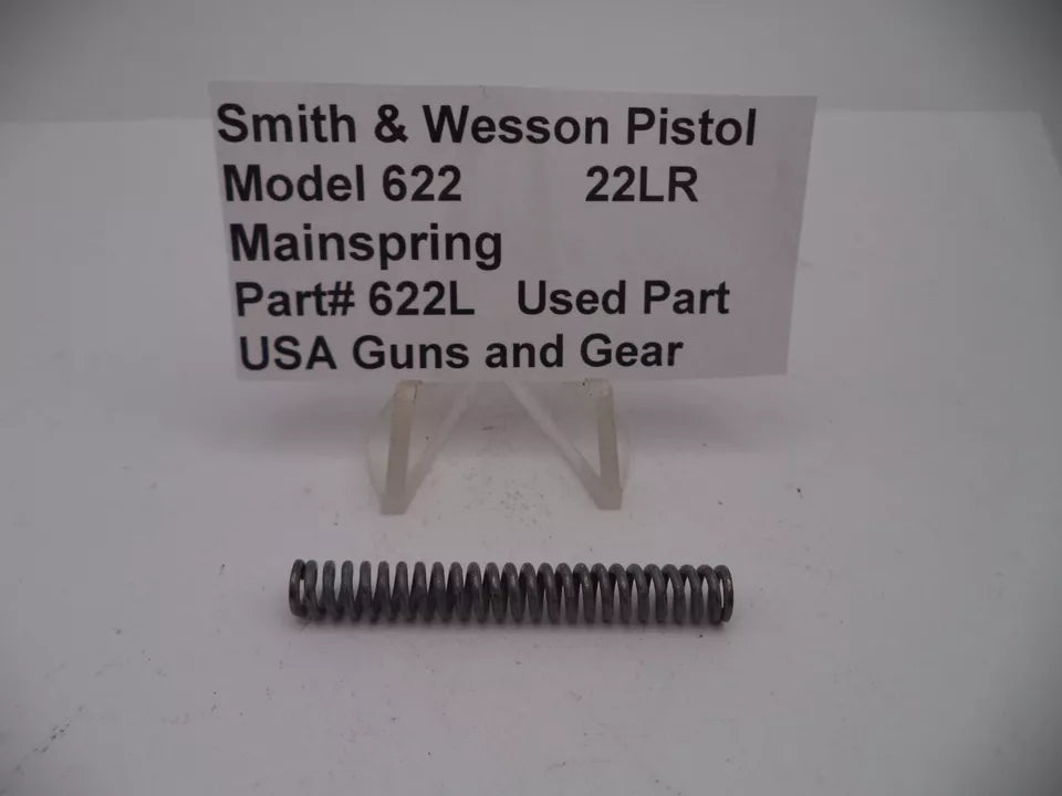 Smith & Wesson Model 622 Pistol Mainspring .22 Long Rifle Used - Part# 622L