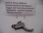 65107 S&W K Frame Model 65 Trigger 310" Wide .357 Magnum