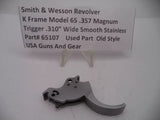 65107 S&W K Frame Model 65 Trigger 310" Wide .357 Magnum