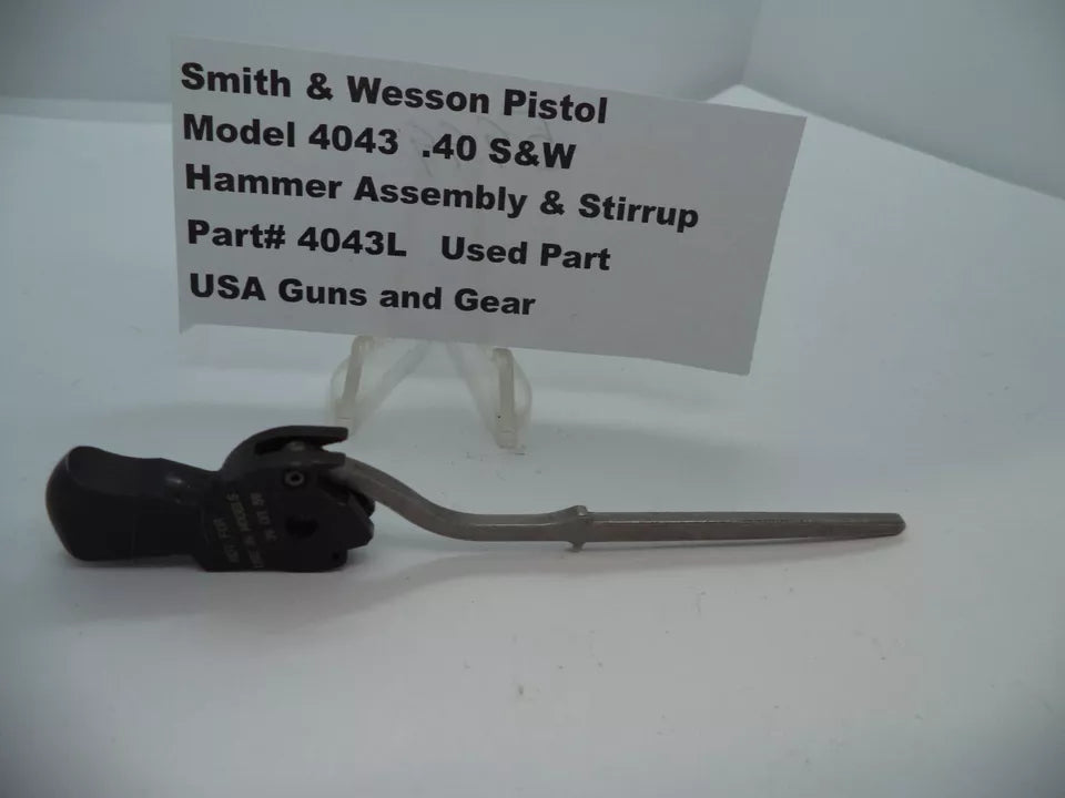 Smith & Wesson Model 4043 Hammer Assembly & Stirrup - Part# 4043L (.40 S&W)